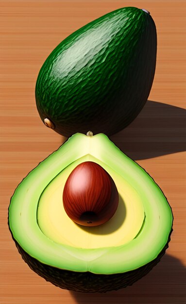 vector de estilo aguacate