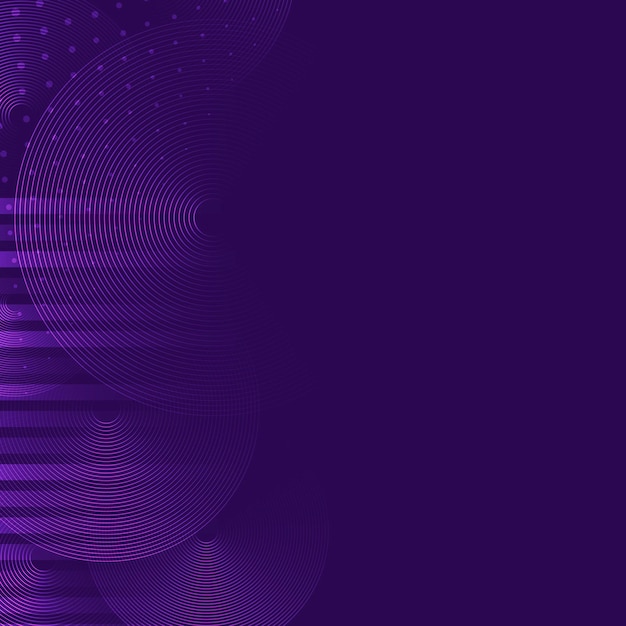 Vector de fondo estampado púrpura en blanco