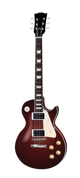 Vector de la guitarra