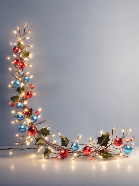 Vector luces navideñas guirnalda navideña PNG luz navideña PNG decoración navideña lámparas LED