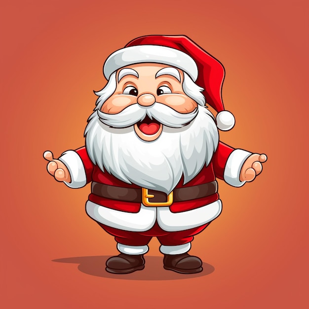 vector de papá noel