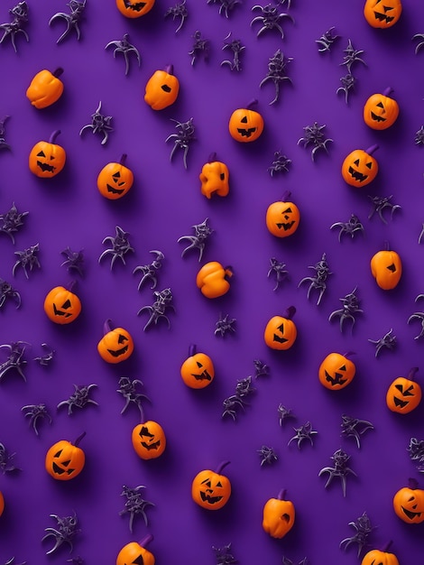 Foto vector de patrones sin fisuras de halloween con marcas de garras fondo colorido de ilustración de halloween