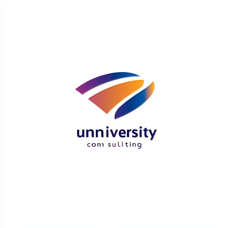 Foto vector de plantilla de logotipo de la universidad elemento de icono aislado en vector de fondo blanco