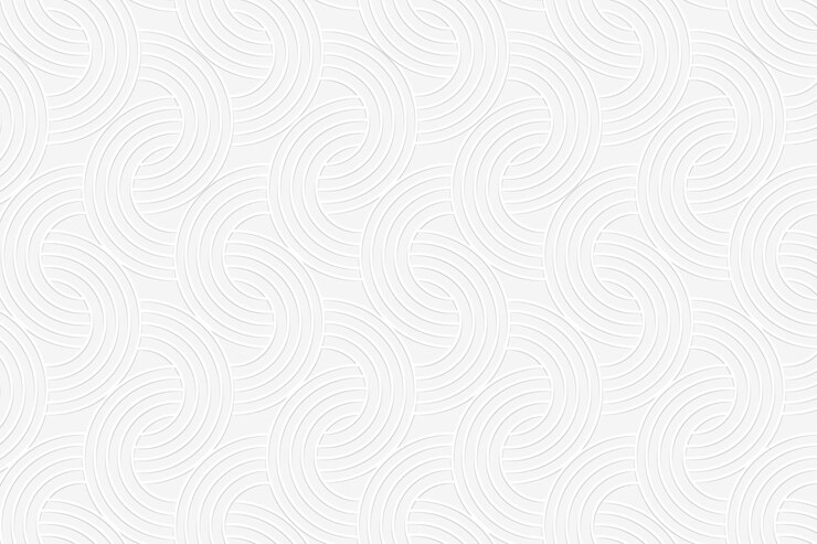 Foto vector de recursos de diseño de fondo con patrón de arco redondeado entrelazado blanco sin costuras
