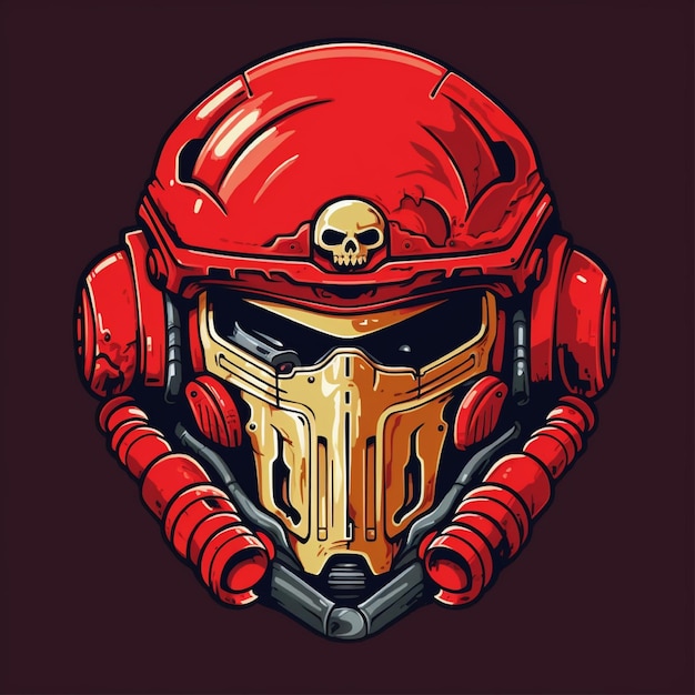 Vector_t_shirt_design_warhammer_space_marine_helme