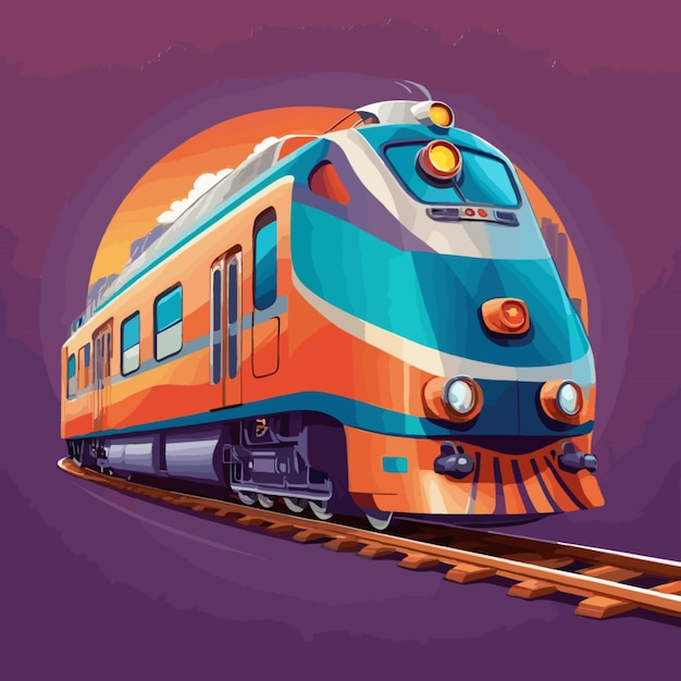 Vector del tren