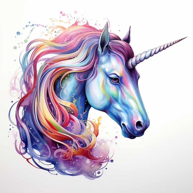 vector de unicornio