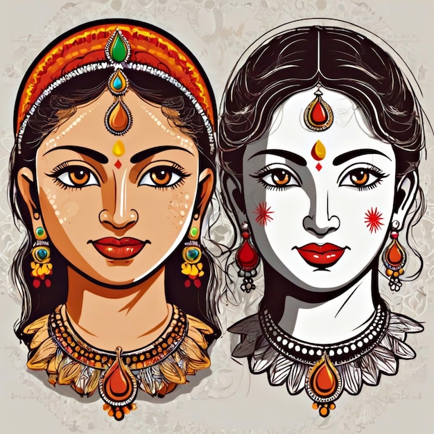 vectores de navratri