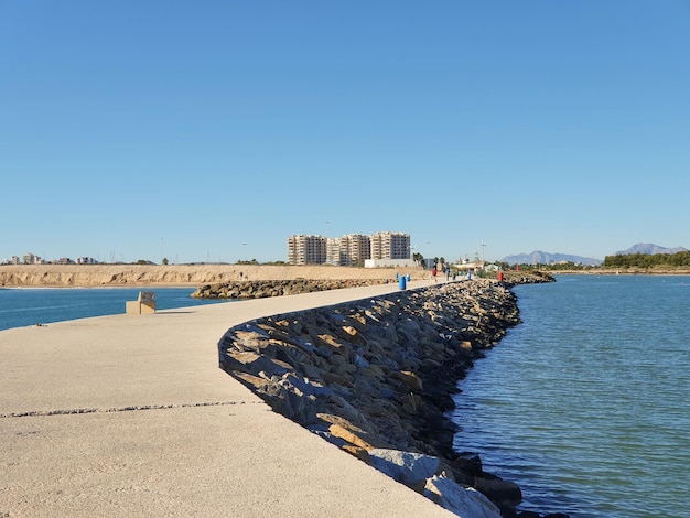 Foto vega baja del segura guardamar puerto e desembocadura del rio segura