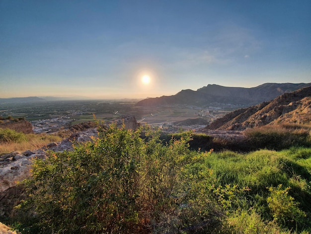 Vega Baja del Segura Orihuela Castillo und Sierra