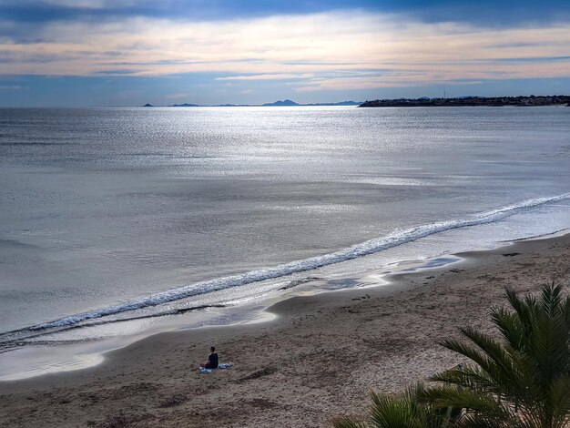 Vega Baja del Segura Orihuela Costa Punta Prima am Strand Paisaje und Torrede Punta Prima