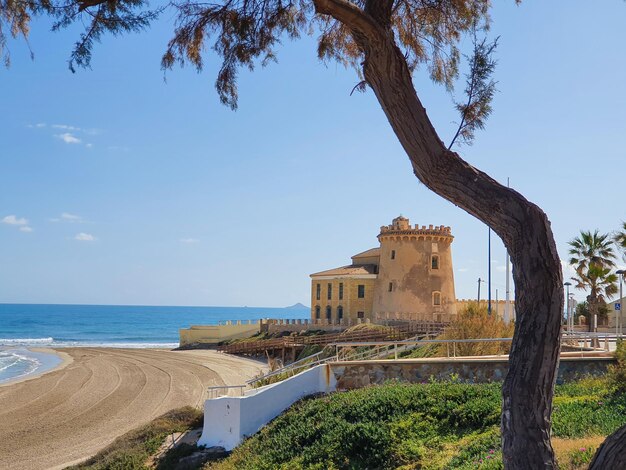 Foto vega baja del segura pilar de la horadada la torre de la horadada e seu entorno