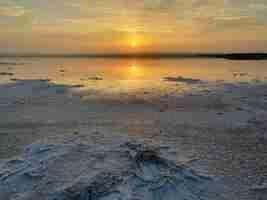 Foto vega baja del segura salinas de torrevieja para retardar um paraíso natural de especial beleza