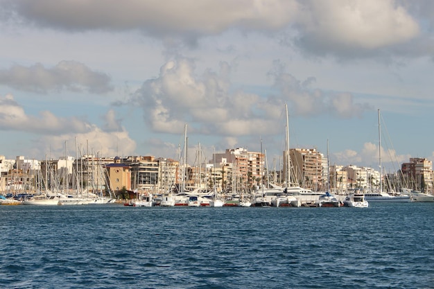 Vega Baja del Segura Torrevieja Playa del Acequion y Dique de Poniente o Muelle de la Sal