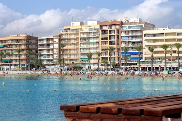 Vega Baja del Segura - Torrevieja - Playa del Cura und die Säulen.