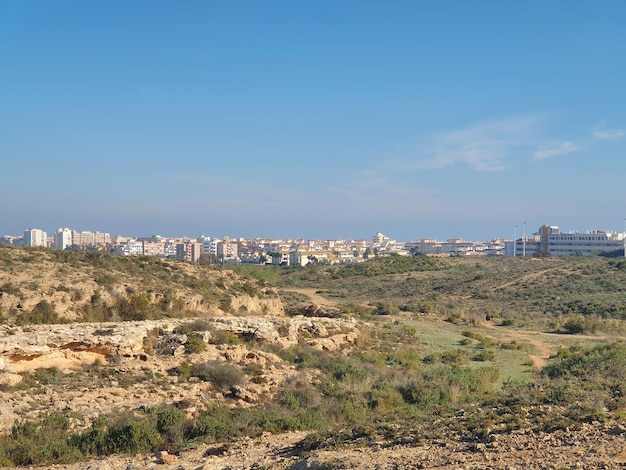 Vega Baja del Segura El lago azul del Parque Natural de las Lagunas de La Mata y Torrevieja