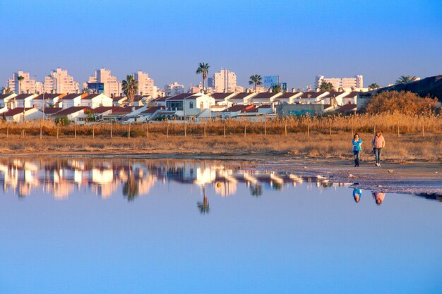 Vega Baja del Segura Reflejos de Torrevieja en sus lagunas