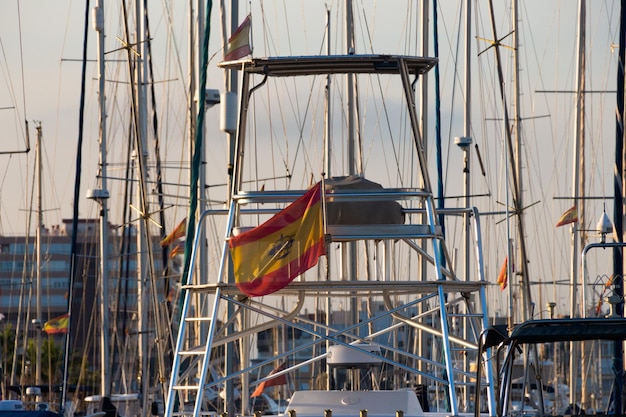 Vega Baja del Segura - Torrevieja - Instantes al atardecer en el dique de levante del puerto