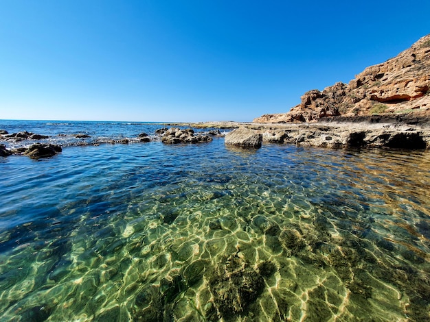 Foto vega baja del segura torrevieja paisajes y detalles en las calas de torrevieja