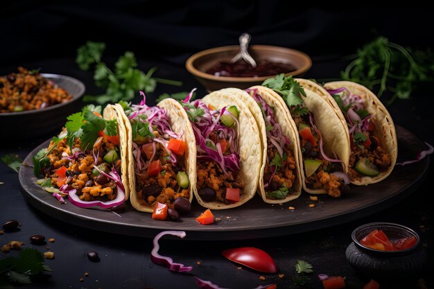 Vegan Vibes Taco Time capturado em imagens deslumbrantes