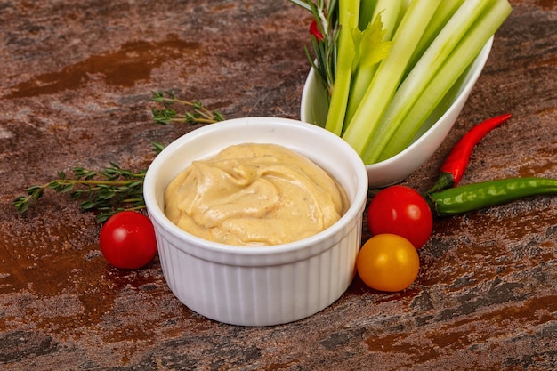 Vegane Küche Humus