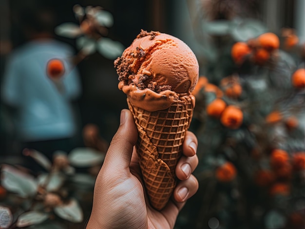 Veganes Eis aus besten Zutaten Glutenfreies Eis