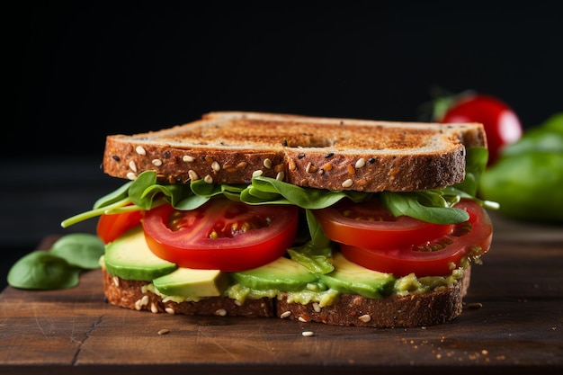 Veganisches Sandwich ar c