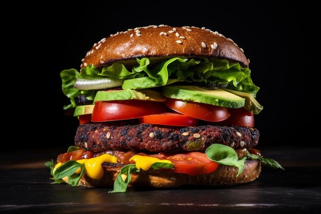 Vegano más allá del placer de las hamburguesas