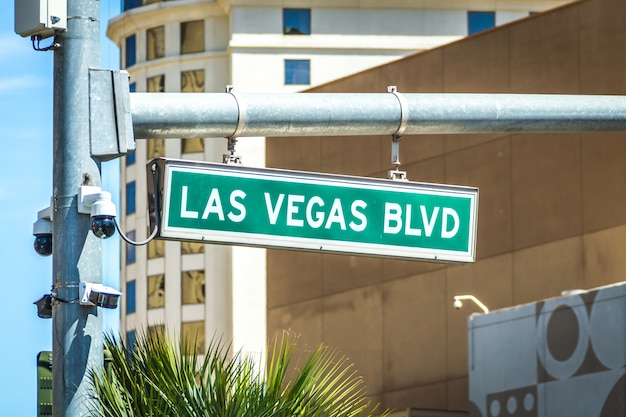 Foto las vegas blvd boulevard street y señal de carretera