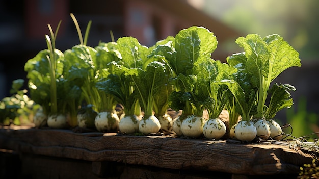 Vegetais de folha verde