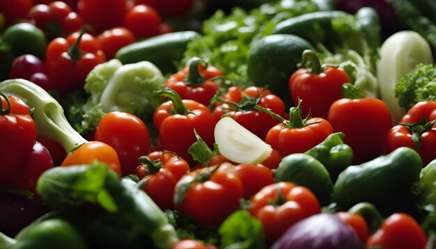 vegetais de fundo close de pimentas vermelhas, amarelas e verdes