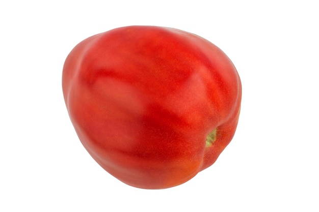 vegetais frescos tomates vermelhos isolados em um fundo branco