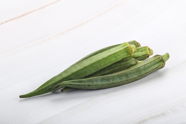 Foto vegetais tropicais verdes maduros e saborosos