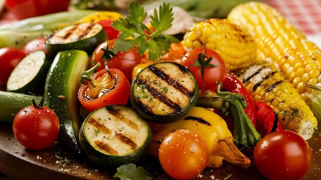 Vegetales a la parrilla