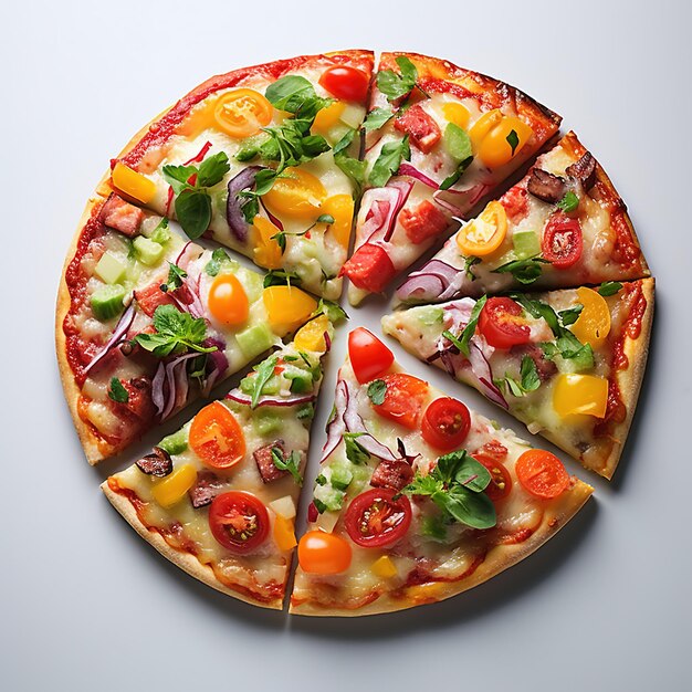 vegetarische Pizza kostenloses Foto