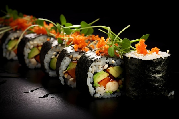 Veggie-Sushi-Rollen