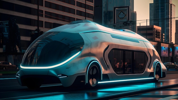 Un vehículo futurista que está fabricado por la empresa citroen.