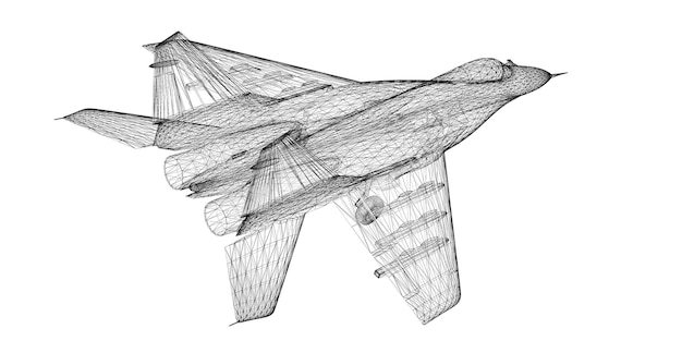 Veículo Aéreo Não Tripulado (UAV), estrutura da carroceria, modelo de cabo