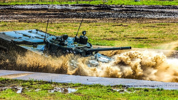 Veículo de combate de infantaria blindado BMP3 do exército russo