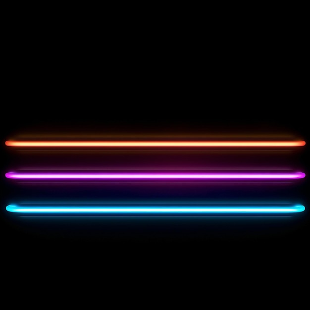 Vektor abstrakte Neonlichter Hintergrunddesign