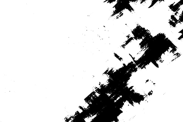 Vektor-Grunge-Textur-Tinte drucken Schwierigkeiten auf hellem Hintergrund