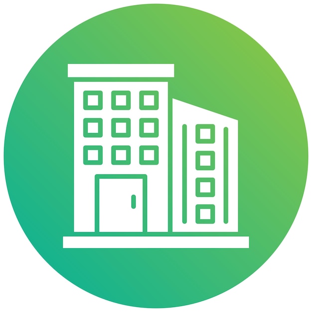 Vektor-Icon-Design-Illustration für Wohnungen