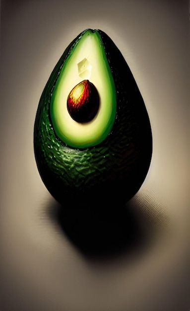 Vektor im Avocado-Stil