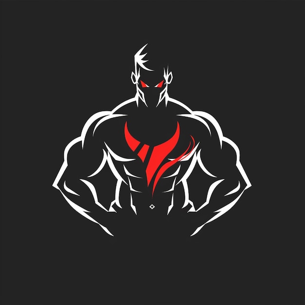 Vektor-Logo für eine Fitnessbekleidungsmarke