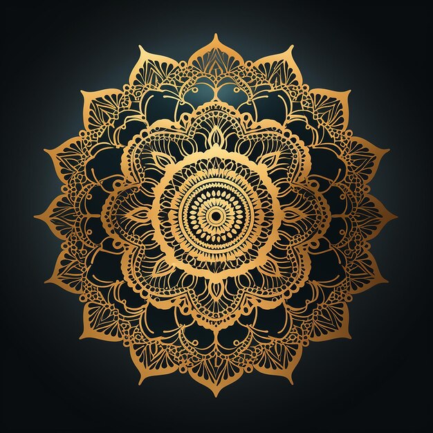 Foto vektor-luxus-mandala