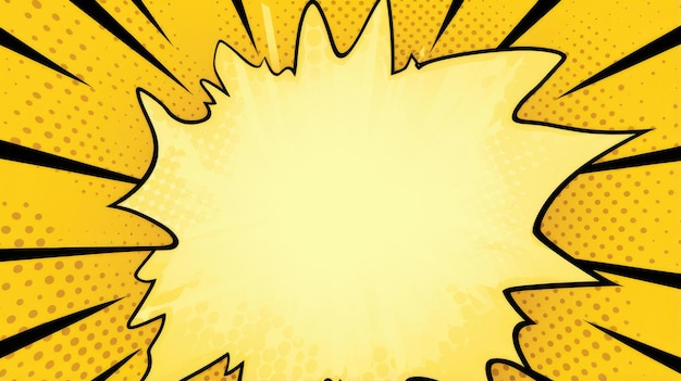 Vektorgrafikdesign-Illustration eines Typografie-Mockups im Comic-Stil im Instagram-Format