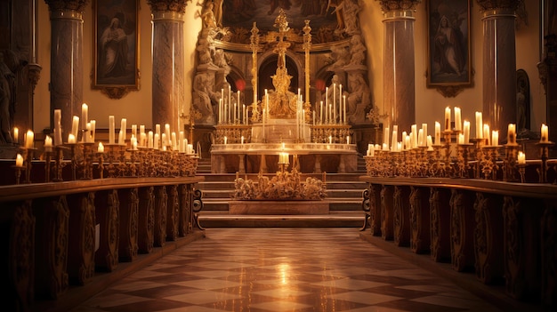 Las velas católicas de devoción