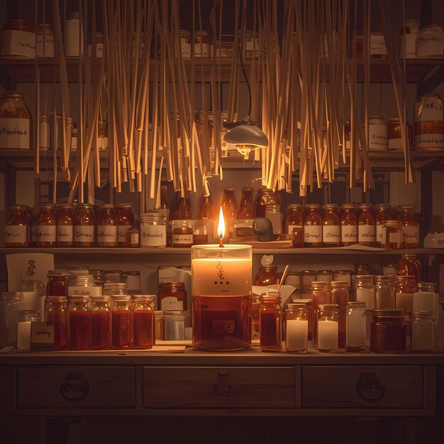 Velas feitas à mão: uma delícia aromática