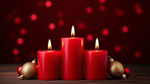 de Velas ideas para la cena de Navidad