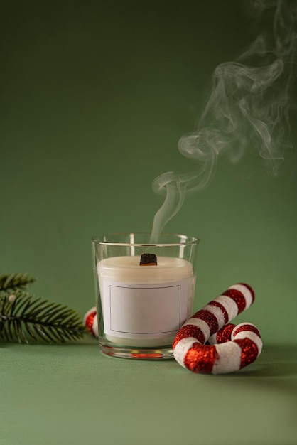 Velas perfumadas sem logótipo Velas de Natal